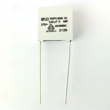 220 nF MKP X2 Kondensator, THT, ±10%, 275 VAC, 18 x 17 x 8,5 mm, RM 15 mm