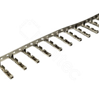 Crimpkontakt, Buchse, RM 2,54 mm, Dupont Leitungskontakt, weiblich, L 11,6 mm Crimpkontakt, Buchse, RM 2,54 mm, Dupont Leitungskontakt, weiblich, L 11,6 mm