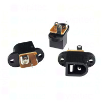 DC-016-2.0A Buchse für DC-Stromversorgung, THT, für 5,5 / 2,1mm Hohlstecker, 30 V, 500 mA, 0°, -20..70 °C