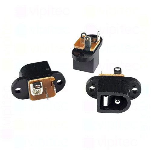 DC-016-2.0A Buchse für DC-Stromversorgung, THT, für 5,5 / 2,1mm Hohlstecker, 30 V, 500 mA, 0°, -20..70 °C