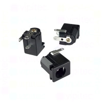 DC-005A-2.0A Buchse für DC-Stromversorgung, THT, für 5,5 / 2,1 mm Hohlstecker, 30 V, 500 mA, 90°, -20..70 °C