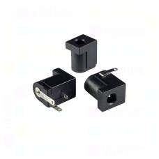DC-005B-1.3A Buchse für DC-Stromversorgung, THT, für 3,5 / 1,35 mm Hohlstecker, 30 V, 500 mA, 90°, -20..70 °C