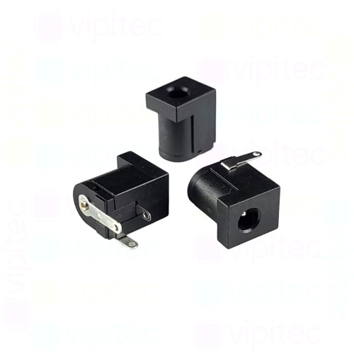 DC-005B-1.3A Buchse für DC-Stromversorgung, THT, für 3,5 / 1,35 mm Hohlstecker, 30 V, 500 mA, 90°, -20..70 °C