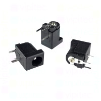 DC-005C-2.5A Buchse für DC-Stromversorgung, THT, für 5,5 / 2,5 mm Hohlstecker, 24 V, 3 A, 90°, -20..70 °C