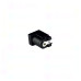 DC-005E-2.0A Buchse für DC-Stromversorgung, THT, für 5,5 / 2,1 mm Hohlstecker, 24 V, 5 A, 90°, -25..80 °C