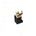 DC-013B-2.5A Buchse für DC-Stromversorgung, THT, für 5,5 / 2,5 mm Hohlstecker, 30 V, 500 mA, 0°, -20..70 °C