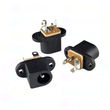 DC-017-2.0A Buchse für DC-Stromversorgung, THT, für 5,5 / 2,1mm Hohlstecker, 30 V, 500 mA, 0°, -20..70 °C