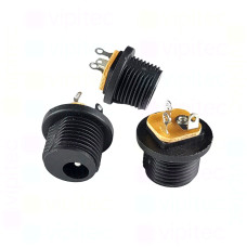 DC-021-2.0A Buchse für DC-Stromversorgung, THT, für 5,5 / 2,1mm Hohlstecker, 30 V, 500 mA, 0°, -20..70 °C