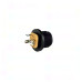DC-021-2.5A Buchse für DC-Stromversorgung, THT, für 5,5 / 2,5mm Hohlstecker, 30 V, 500 mA, 0°, -20..70 °C, M12
