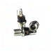 DC-025BM-2.5A Buchse für DC-Stromversorgung, THT, für 5,5 / 2,5mm Hohlstecker, 30 V, 500 mA, 0°, -20..70 °C, M8