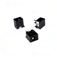 DC-044-2.5A Buchse für DC-Stromversorgung, THT, für 5,5 / 2,5 mm Hohlstecker, 30 V, 500 mA, 90°, -20..70 °C