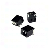 DC-044S-2.0A Buchse für DC-Stromversorgung, SMD, für 5,5 / 2,1 mm Hohlstecker, 30 V, 3 A, 90°, -30..70 °C