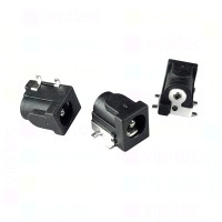 DC-050-2.5A Buchse für DC-Stromversorgung, SMD, für 5,5 / 2,5 mm Hohlstecker, 30 V, 500 mA, 90°, -20..70 °C