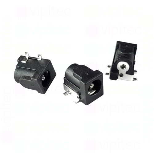 DC-050-2.5A Buchse für DC-Stromversorgung, SMD, für 5,5 / 2,5 mm Hohlstecker, 30 V, 500 mA, 90°, -20..70 °C