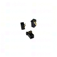 DC-060-0.4A Buchse für DC-Stromversorgung, SMD, für 2,0 / 0,45 mm Hohlstecker, 30 V, 500 mA, 90°, -20..70 °C