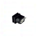 DC-063-2.5A Buchse für DC-Stromversorgung, THT, für 5,5 / 2,5 mm Hohlstecker, 30 V, 500 mA, 90°, -20..70 °C