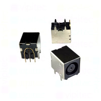 DC-071-0.8A Buchse für DC-Stromversorgung, THT, für 7,4 / 0,6 mm Stecker, 42 V, 10 A, 90°, -20..70 °C