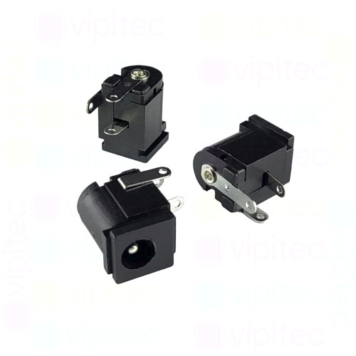 DC-072-1.65A Buchse für DC-Stromversorgung, THT, für 4 / 1,75 mm Hohlstecker, 30 V, 500 mA, 90°, -20..70 °C