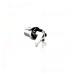 DC-125-2.0A Buchse für DC-Stromversorgung, THT, für 5,5 / 2,1 mm Hohlstecker, 30 V, 500 mA, 90°, -20..70 °C, M8