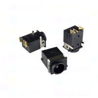 DC-194-2.5A Buchse für DC-Stromversorgung, THT, für 5,5 / 2,5 mm Hohlstecker, 24 V, 5 A, 90°, -20..70 °C