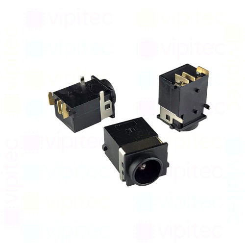 DC-194-2.5A Buchse für DC-Stromversorgung, THT, für 5,5 / 2,5 mm Hohlstecker, 24 V, 5 A, 90°, -20..70 °C