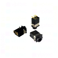 DC-195-1.35A Buchse für DC-Stromversorgung, THT, für 3,3 / 1,35 mm Hohlstecker, 24 V, 3 A, 90°, -20..70 °C