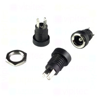 DC-196-2.5A Buchse für DC-Stromversorgung, THT, für 5,5 / 2,5 mm Hohlstecker, 30 V, 2 A, 0°, -20..70 °C