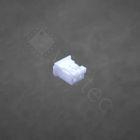 PH-2.0 Steckergehäuse für Crimpkontakt, 1x2, 2-polig, RM 2 mm, weiß