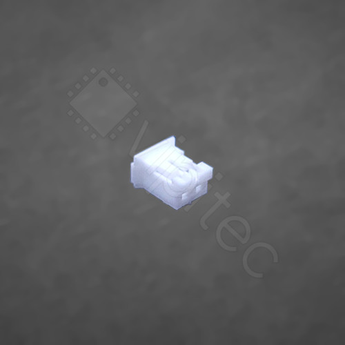 PH-2.0 Steckergehäuse für Crimpkontakt, 1x2, 2-polig, RM 2 mm, weiß PH-2.0 Steckergehäuse für Crimpkontakt, 1x2, 2-polig, RM 2 mm, weiß