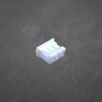 PH-2.0 Steckergehäuse für Crimpkontakt, 1x3, 3-polig, RM 2 mm, weiß