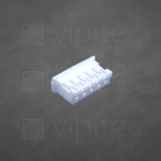 PH-2.0 Steckergehäuse für Crimpkontakt, 1x5, 5-polig, RM 2 mm, weiß