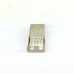 USB-A Kabelstecker, männlich, mit Gehäuse, Bausatz, 30 V, 1,5 A, -20..60 °C, USB-A-KS