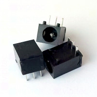 DC-003-1.3 Buchse für DC-Stromversorgung, THT, 3,8mm / 1,3mm, 30 V, 300 mA, 90°, -40..55 °C