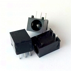 DC-003-1.3 Buchse für DC-Stromversorgung, THT, 3,8mm / 1,3mm, 30 V, 300 mA, 90°, -40..55 °C
