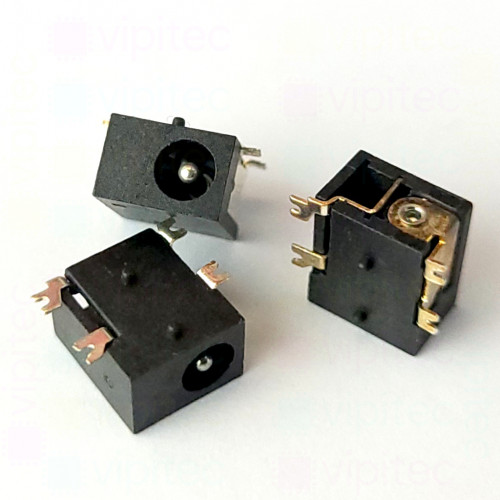 DC-033-1.3 Buchse für DC-Stromversorgung, SMD, 3,9mm / 1,3mm, 30 V, 300 mA, 90°, -20..60 °C