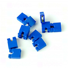 Kurzschlussverbinder, blau, RM 2,54mm, PC Jumper