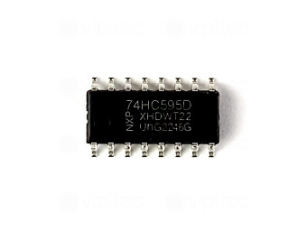 74HC595, 8-Bit Schieberegister, SMD, SO-16
