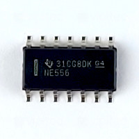 NE556D, Präzisions-Zeitgeber, 2-fach, SMD, SO-14, 4,5..16 V, 0..70 °C