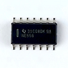 NE556D, Präzisions-Zeitgeber, 2-fach, SMD, SO-14, 4,5..16 V, 0..70 °C