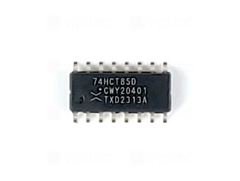 74HCT85, 4-Bit Komparator, SMD, SO-16, 5V High-Speed CMOS, -40..125 °C