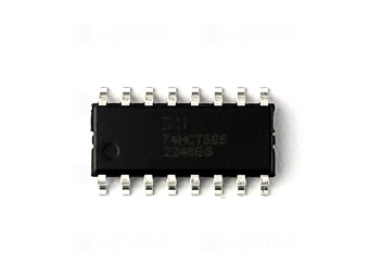 74HCT595, 8-Bit Schieberegister, mit Ausgabe-Latches, Tri-State, SMD, SO-16, 5V High-Speed CMOS, -40..150 °C