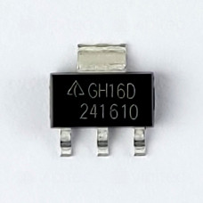 AZ1117C-3.3, LDO-Linearspannungsregler, 3,3 V Aus, 1,5..10 V Ein, SMD, SOT-223, -20..125 °C