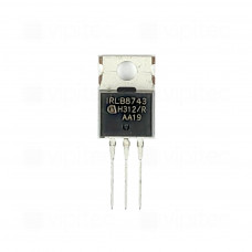 IRLB8743PBF, N-Kanal MOSFET, 30 V, 150 A, 140 W, 92 ns, THT, TO-220AB, TTL-/CMOS-kompatibel, -55..175 °C