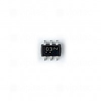 FDG6303N, N-Kanal MOSFET, 2-fach, 25 V, 500 mA, 300 mW, 30 ns, SMD, SOT-363, TTL-/CMOS-kompatibel, -55..150 °C