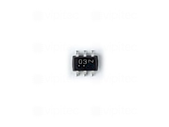 FDG6303N, N-Kanal MOSFET, 2-fach, 25 V, 500 mA, 300 mW, 30 ns, SMD, SOT-363, TTL-/CMOS-kompatibel, -55..150 °C