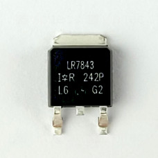 IRLR7843PBF / IRLR7843TRPBF, N-Kanal MOSFET, 30 V, 161 A, 140 W, 42 ns, SMD, DPAK/TO-252AA, TTL-/CMOS-kompatibel, -55..175 °C