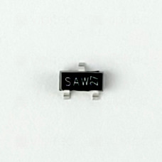 BSS123, N-Kanal MOSFET, 100 V, 150 mA, 250 mW, 20 ns, SMD, SOT-23/TO-236AB, TTL-/CMOS-kompatibel, -55..150 °C