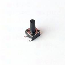 Mikrotaster, SPST-NO, 2 Positionen, SMD, 4,5 x 4,5 x 8,5 mm, 12 V, 50 mA, -20..70 °C, TACT Schalter