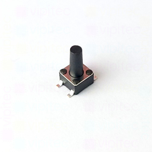 Mikrotaster, SPST-NO, 2 Positionen, SMD, 4,5 x 4,5 x 8,5 mm, 12 V, 50 mA, -20..70 °C, TACT Schalter