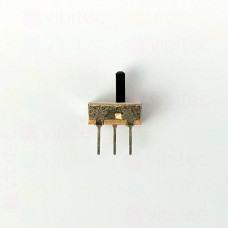 Schiebeschalter, SPDT, 2 Positionen, THT, 8,5 x 3,7 x 3,5 mm, 5 mm Hebel, 30 V, 50 mA, -25..85 °C